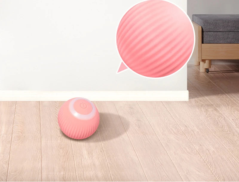 Balle intelligente interactive pour chats jouets
