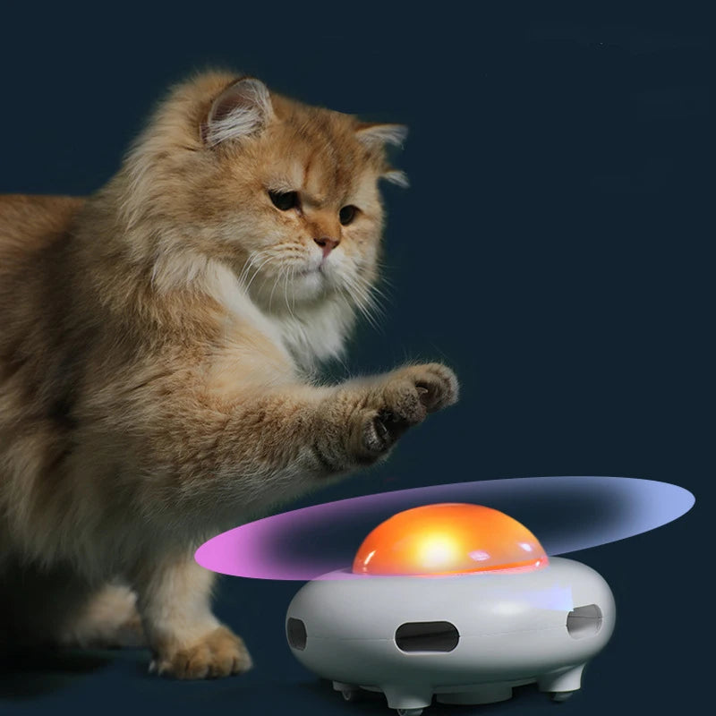 Jouet intelligent OVNI pour chat