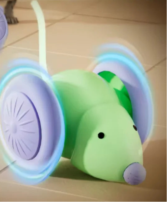 Jouet souris électrique interactif pour chat