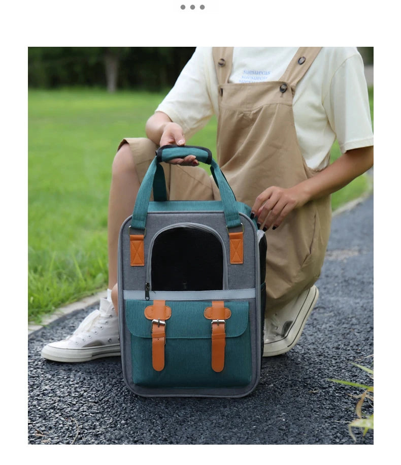 Sac à dos de transport pour chat