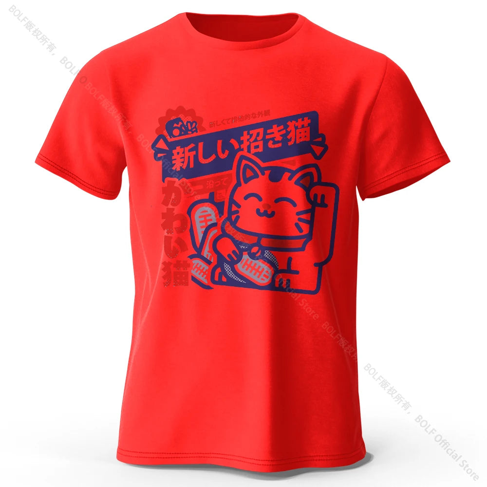 T-Shirt Kawaii Anime Chat