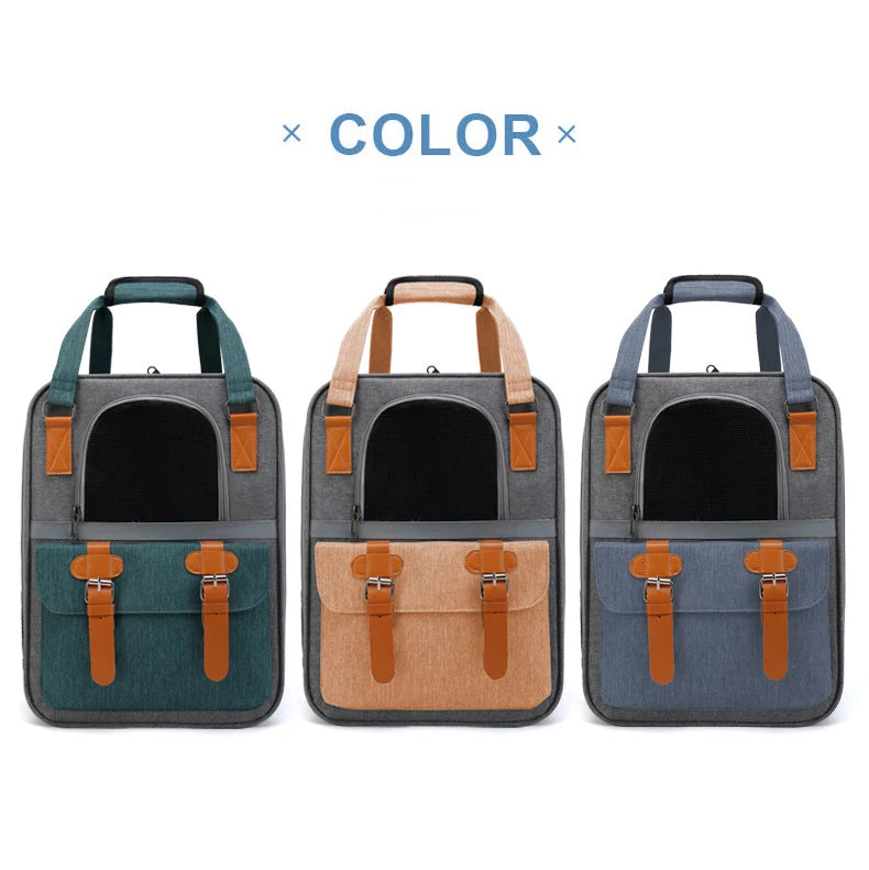 Sac à dos de transport pour chat