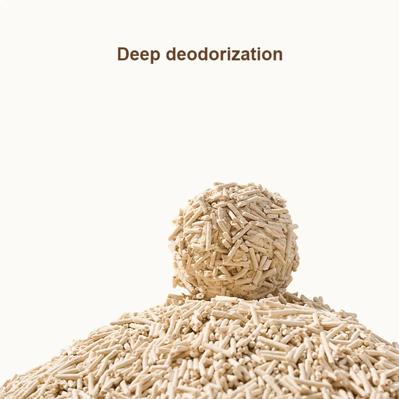 Litière pour chat, plante naturelle 6L