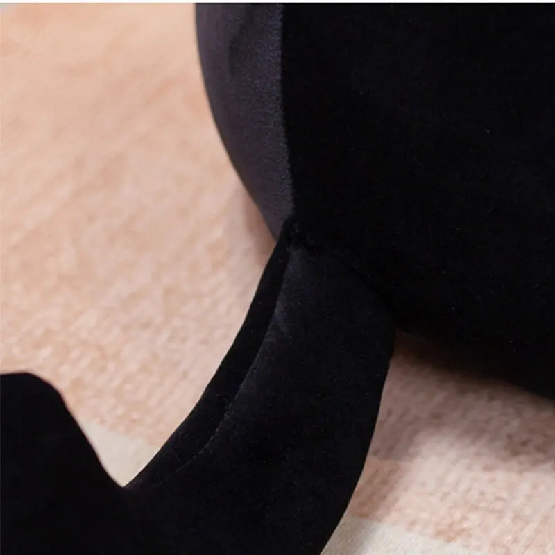 Peluche Chat Noir Kawaii