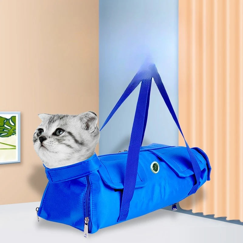 Sac de Transport Fixe et Pliable pour Chat