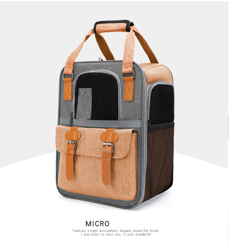 Sac à dos de transport pour chat
