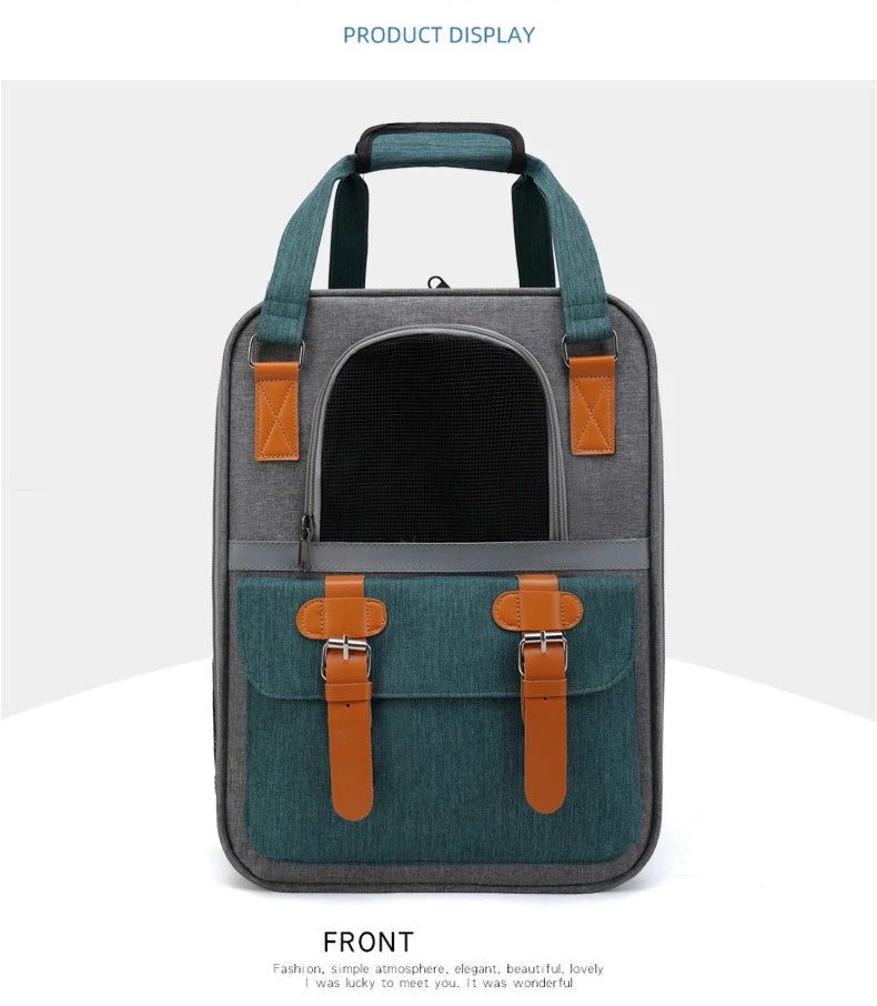 Sac à dos de transport pour chat