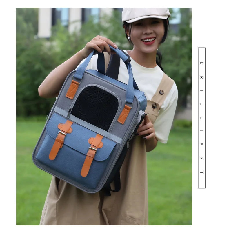 Sac à dos de transport pour chat