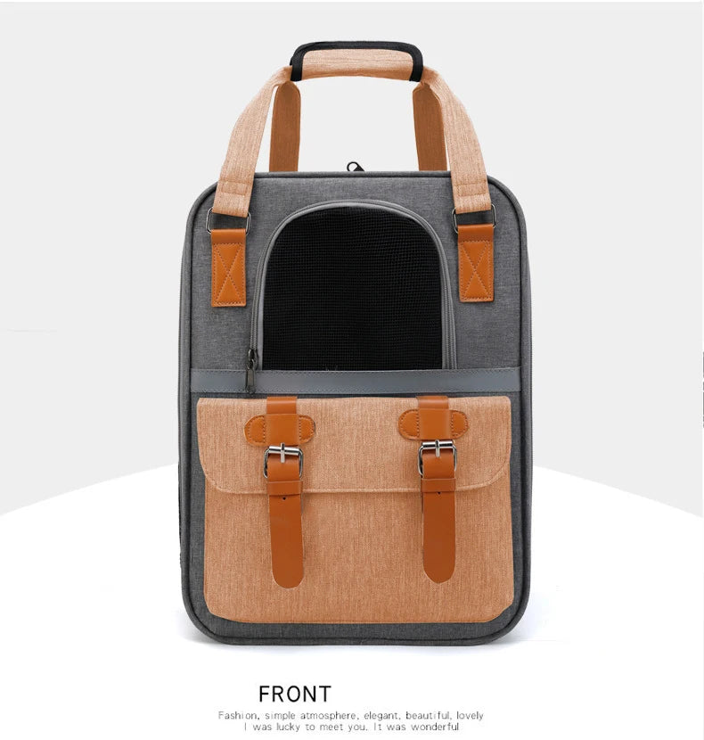 Sac à dos de transport pour chat