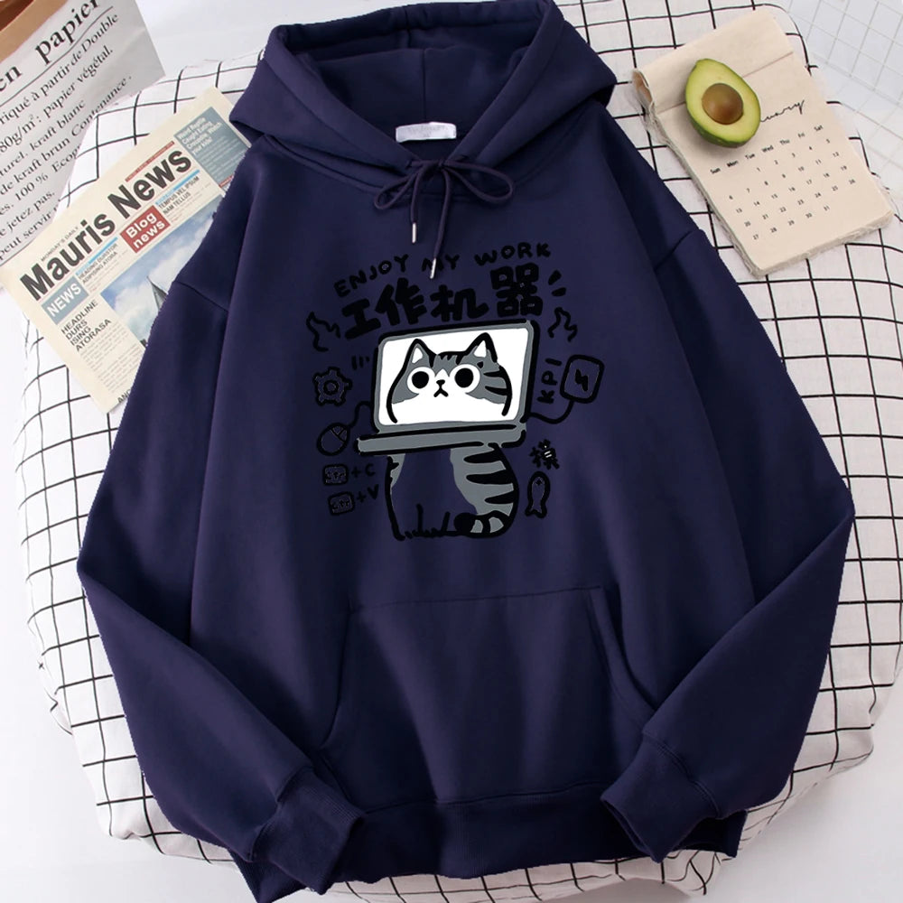 Sweat à Capuche Chat Kawaii