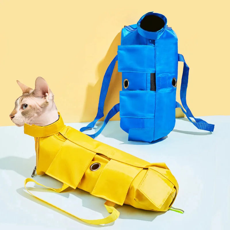 Sac de Transport Fixe et Pliable pour Chat