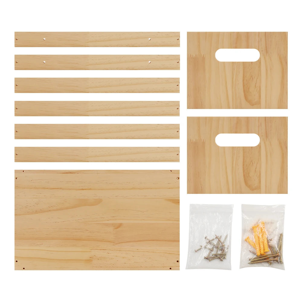 Panier mural en bois pour chat