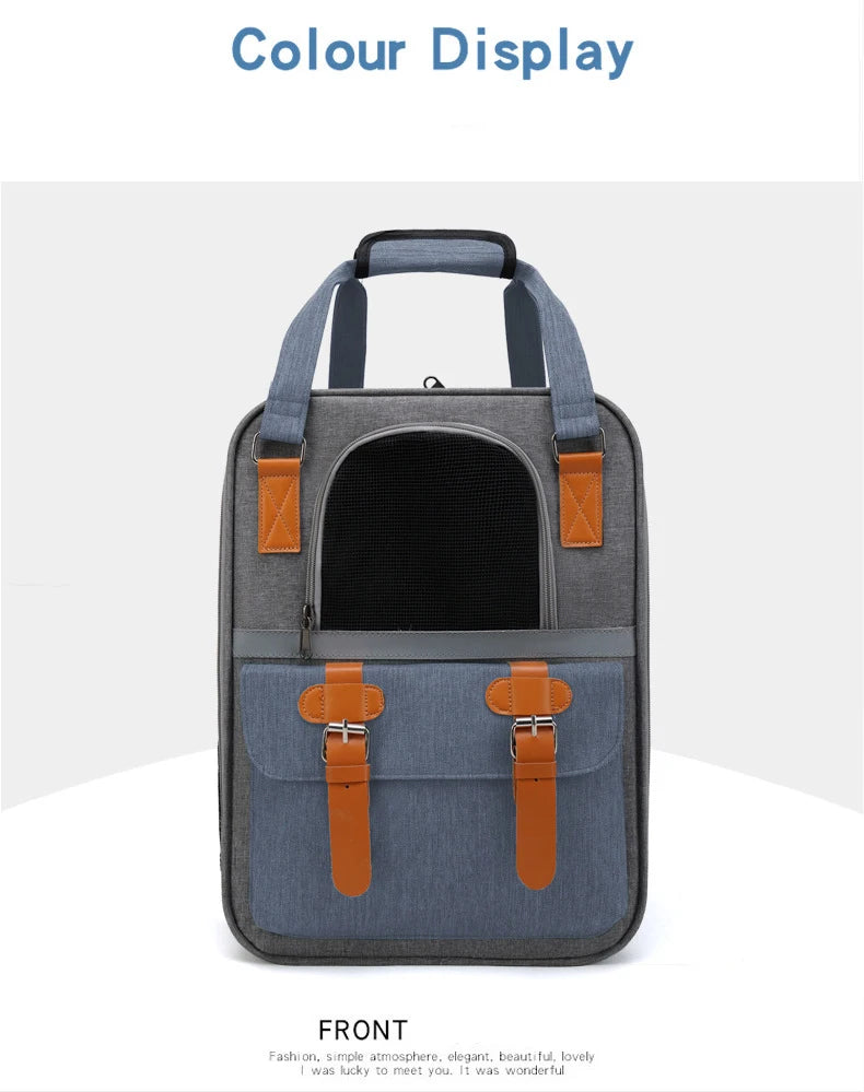 Sac à dos de transport pour chat