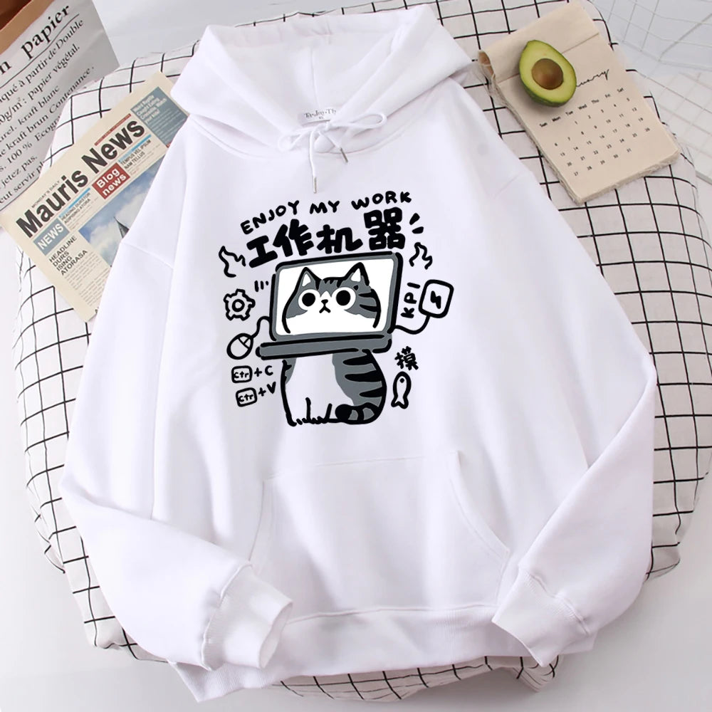 Sweat à Capuche Chat Kawaii