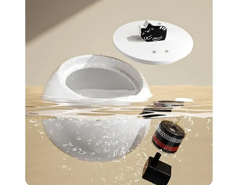 Fontaine à Eau Automatique en Céramique pour Chat