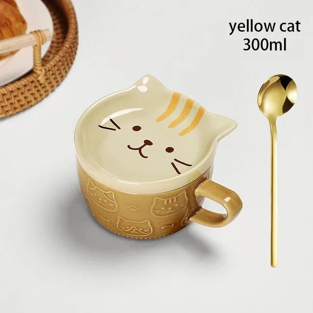 mug à Café Chat Japonais 